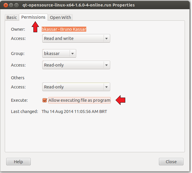 qt installer file *.run