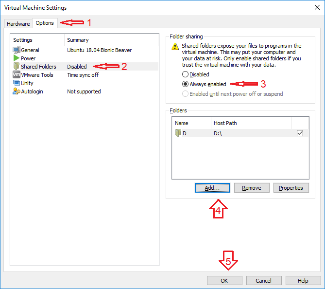 Share Folders