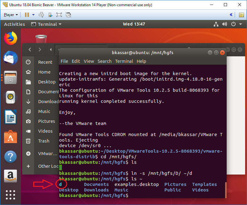 Install VMWare Tools