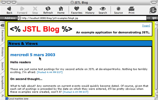 Output of Listing 1 for the fr_CA locale